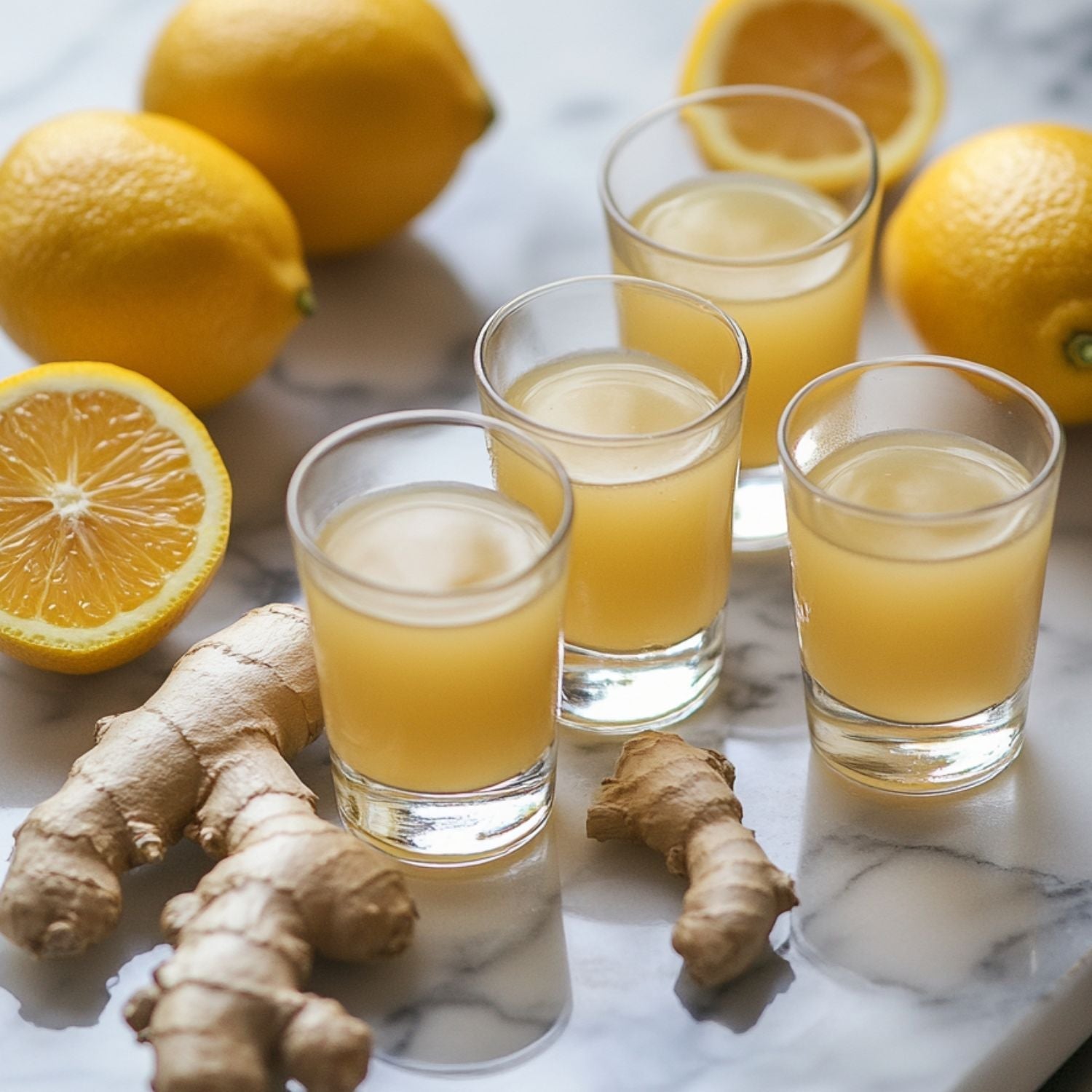 Gyömbér shot recept