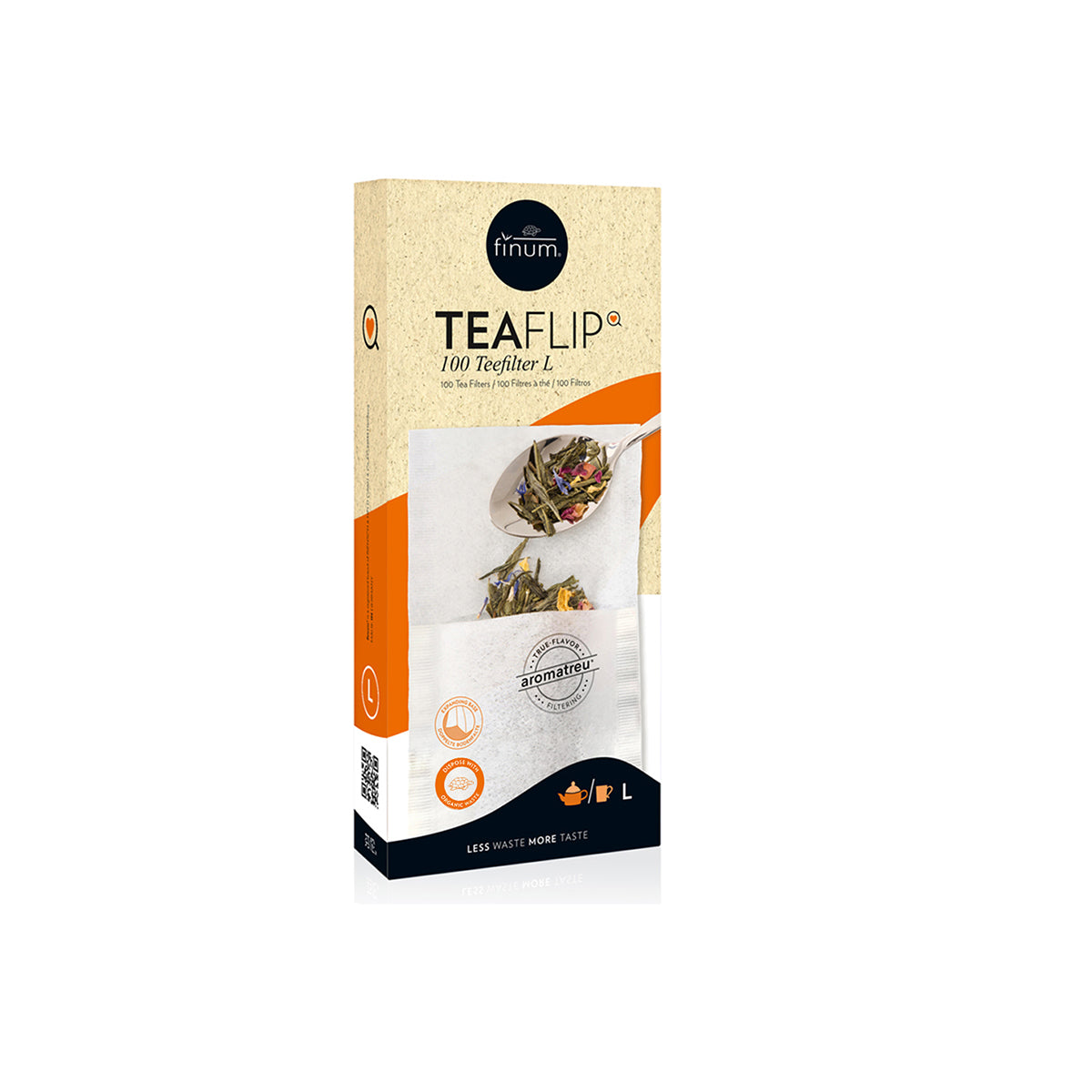 Papír teafilter - Large - 100db