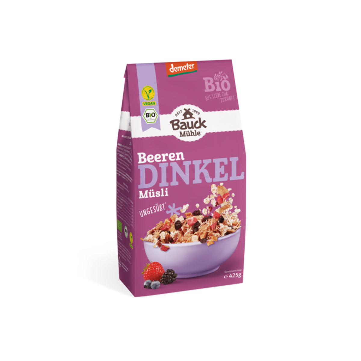 Tonkoly muzli bogyos gyumolcsos - bio - 425g