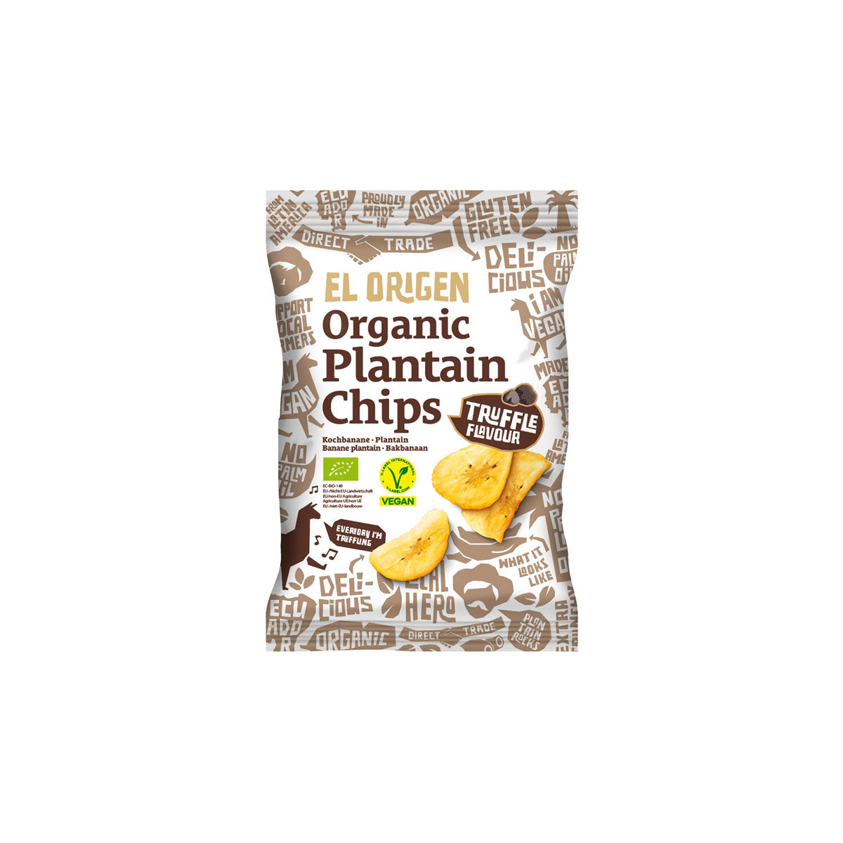 El Origen Bio Banánchips szarvasgomba ízben - 80g