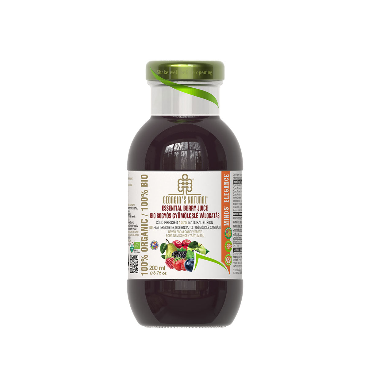 GN Bio Esszencionális Bogyósgyümölcslé - 200ml DRS