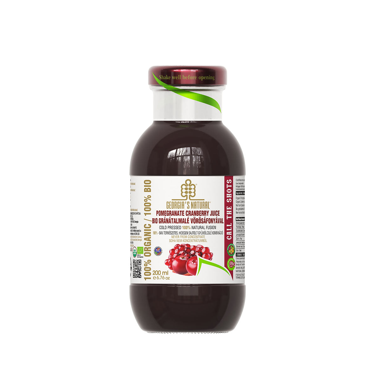 GN Bio Gránátalma Vörösáfonyalé - 200ml DRS