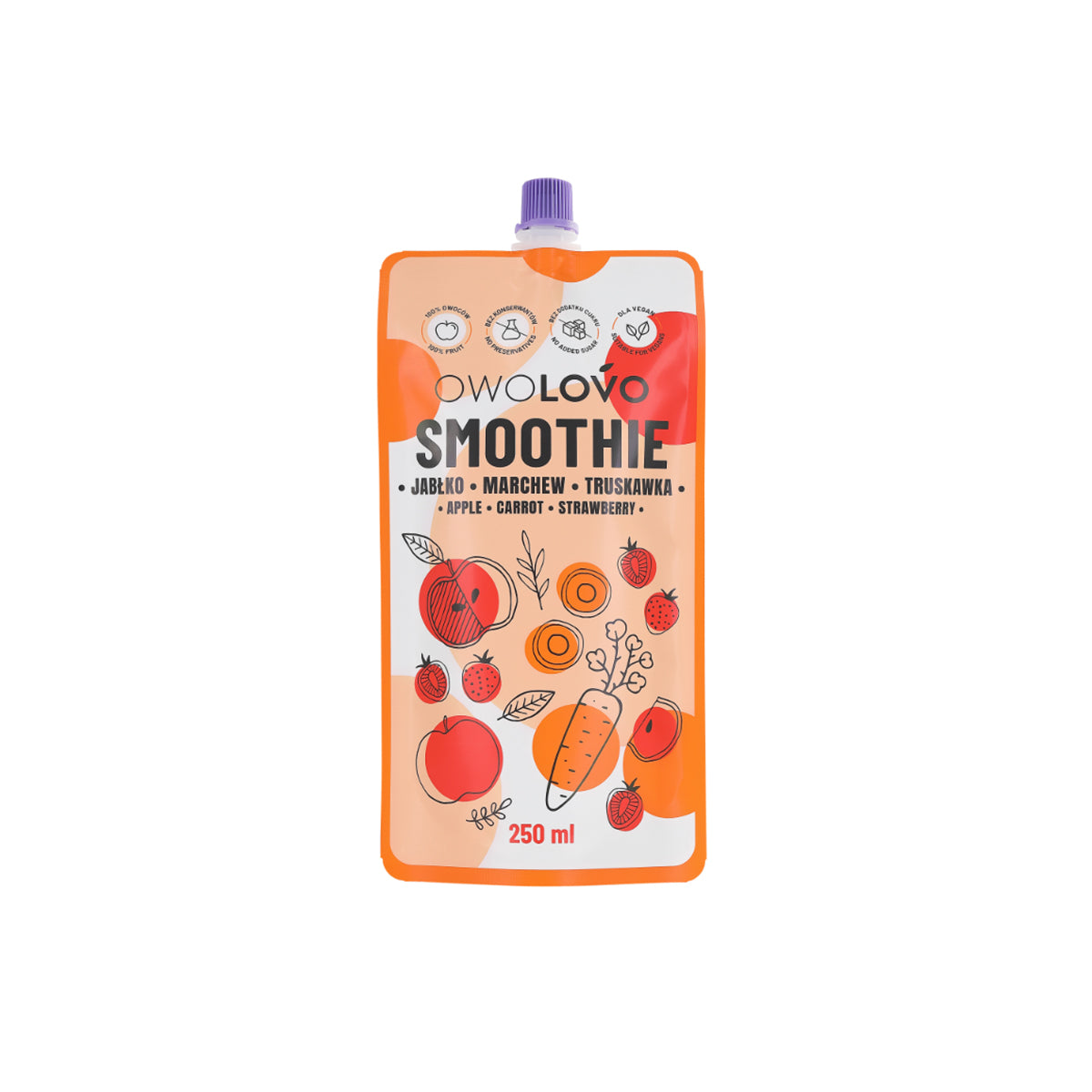 Alma-sargarepa-eper-smoothie-250ml
