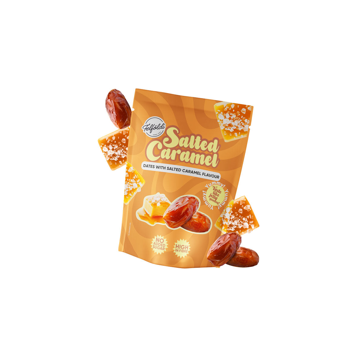 Felföldi datolya sós karamell ízű - 100 g