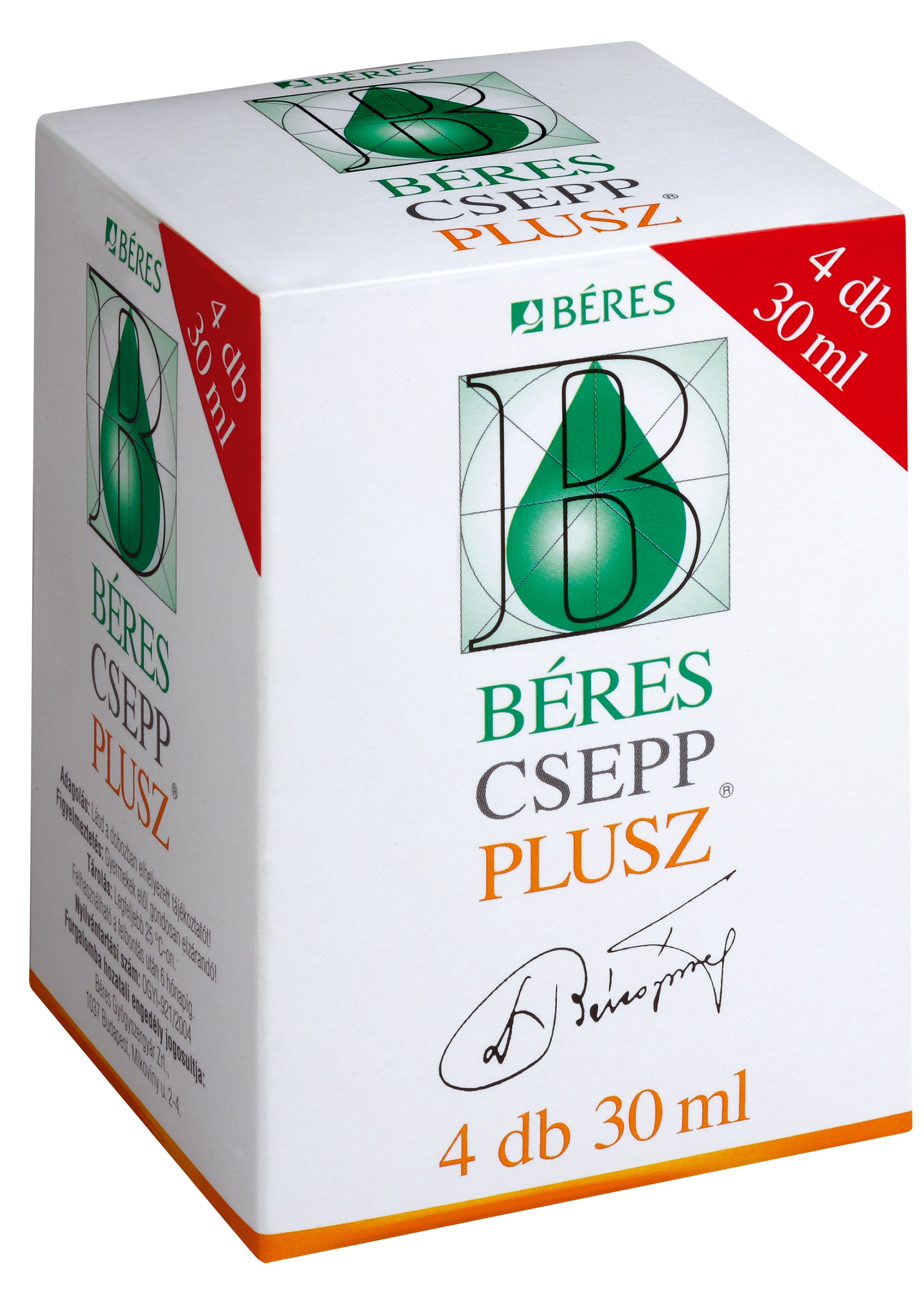 Béres Csepp Plusz 4x30 ml