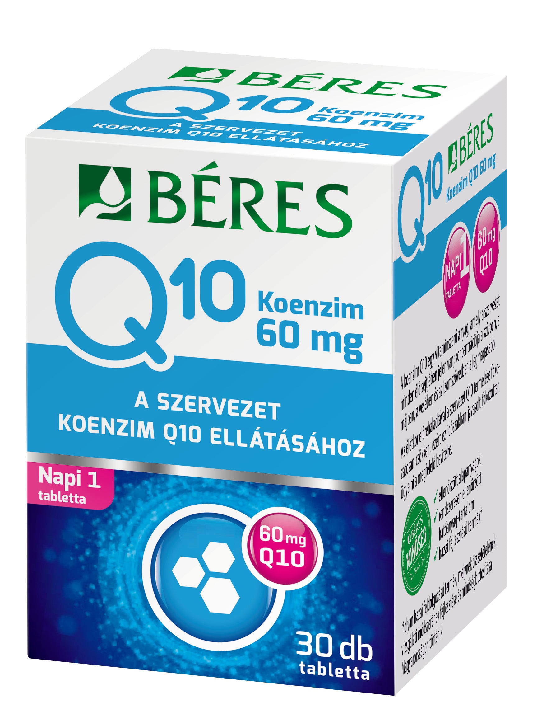 Béres Q10 60mg tabletta - 30db