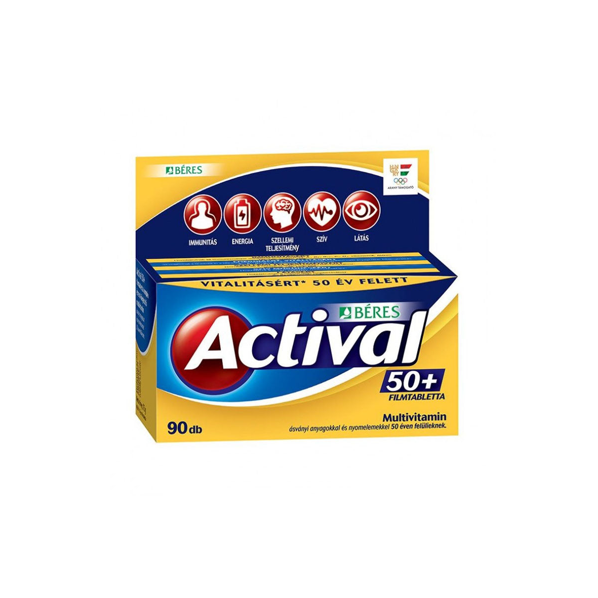Actival 50+ filmtabletta - 90db