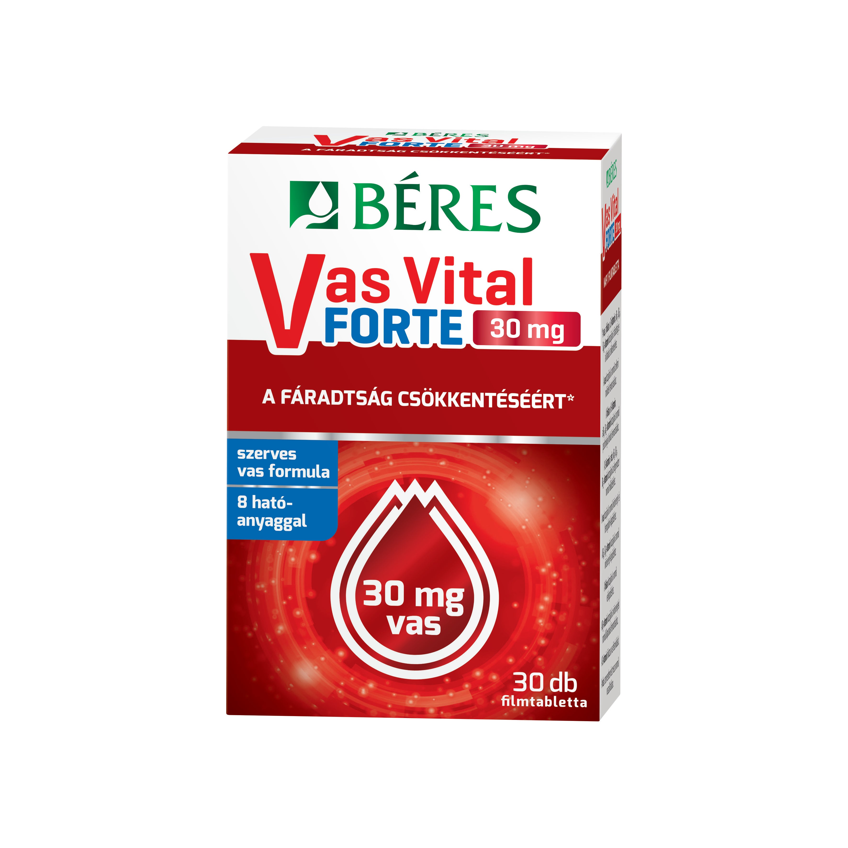 Béres Vas Vital Forte filmtabletta - 30db