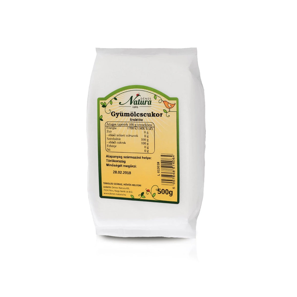 Gyumolcscukor-500g