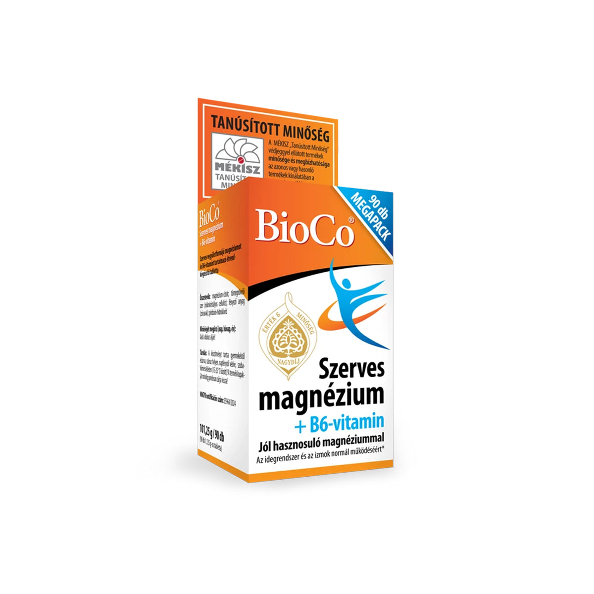 Szerves-Magnezium-B6-tabletta-90db