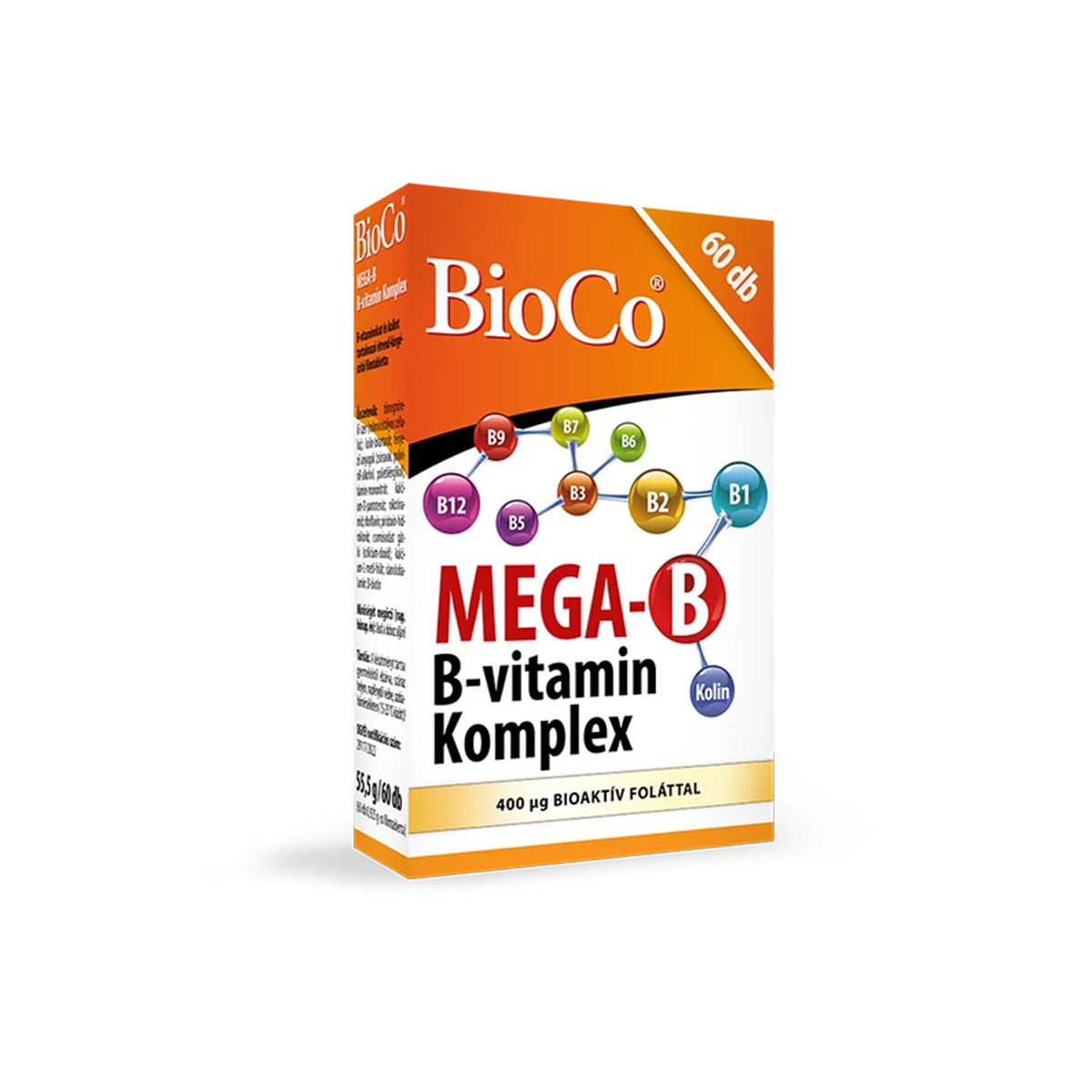 Mega-B B-vitamin Komplex Tabletta - 60db