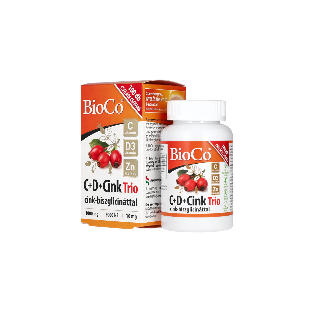 BioCo C+D+Cink Trio - 100db