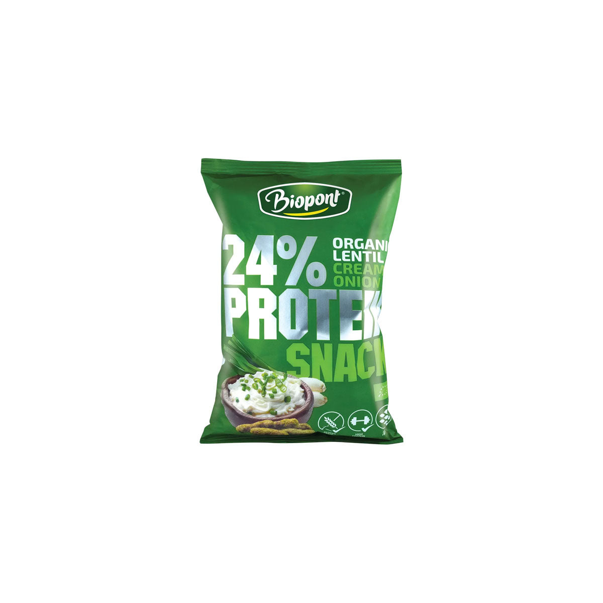Bio lencse Protein Snack joghur-hagymás50g