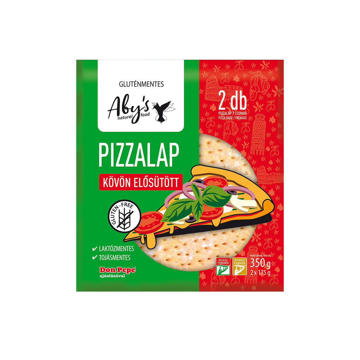 Pizzalap-glutenmentes--350g