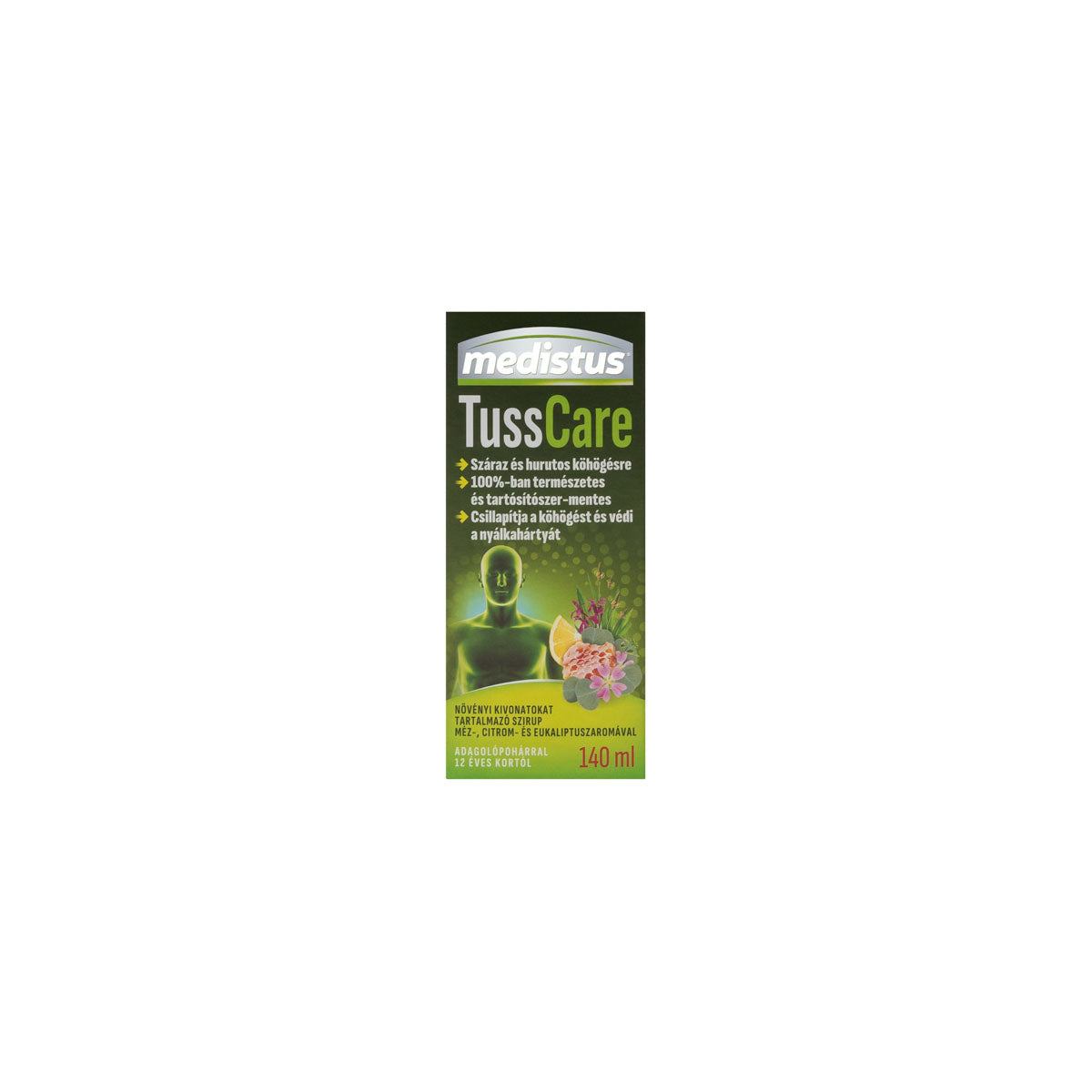 Medistus Tusscare Szirup felnőtt - 140ml