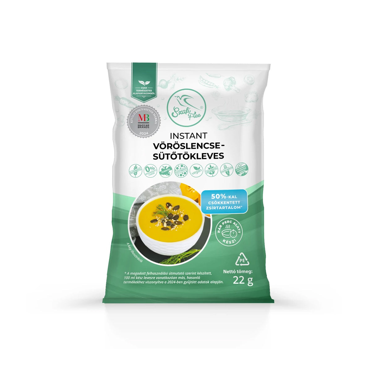 Szafi-Free-Instant-voroslencse-sutotokleves-glutenmentes-22g