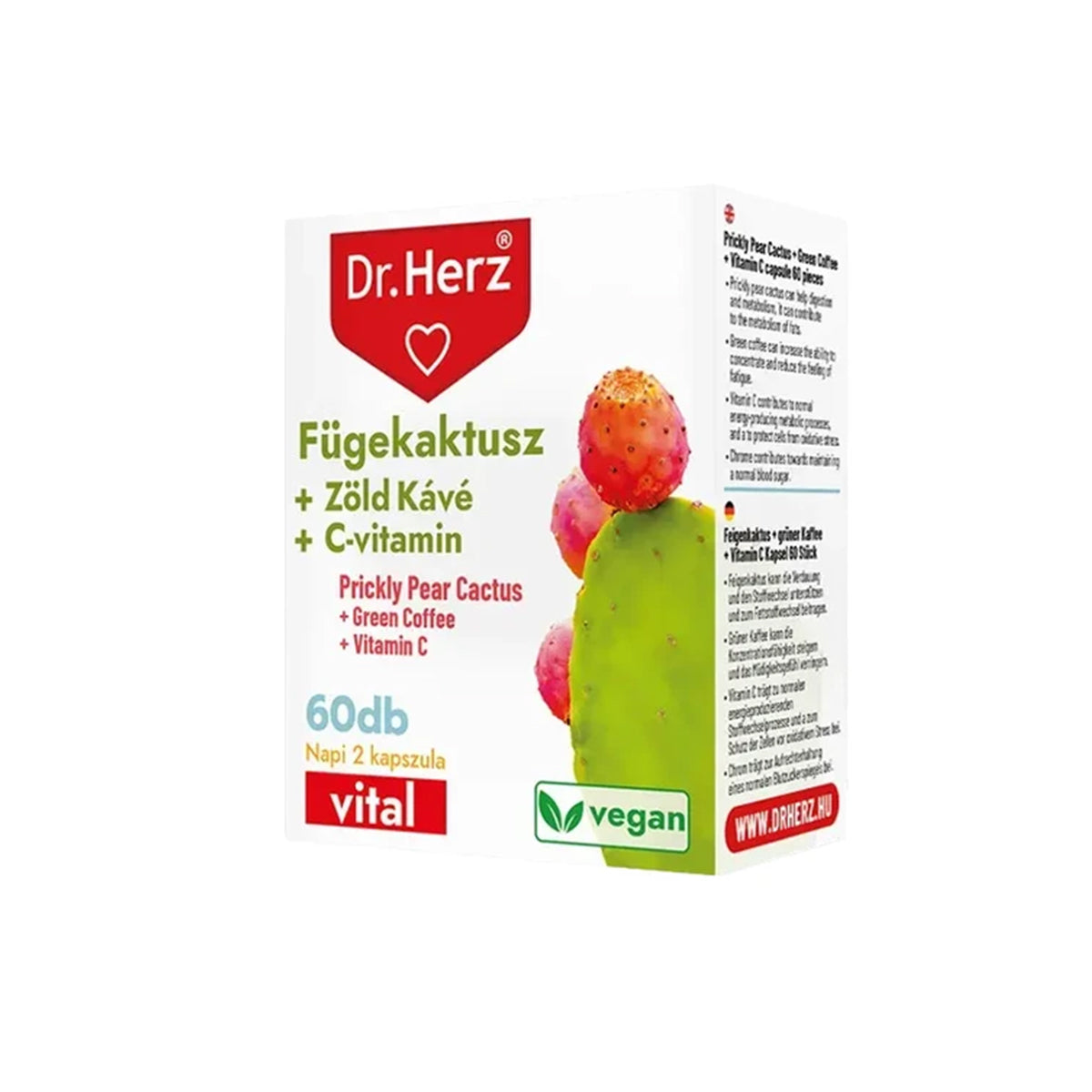 Fugekaktusz+zold-kave+C-vitamin-60db