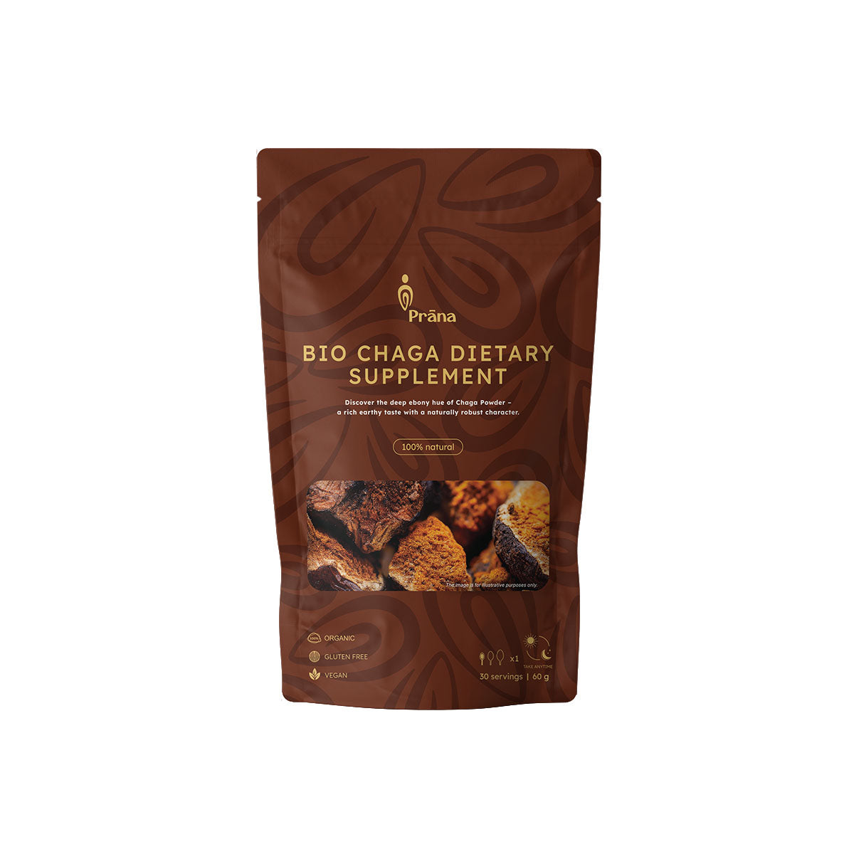 Bio Chaga por - 60g