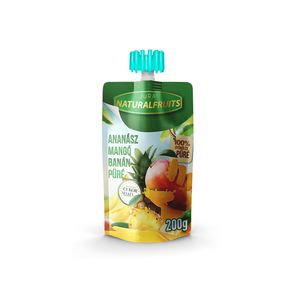 Ananasz-mango-banan-pure-200g