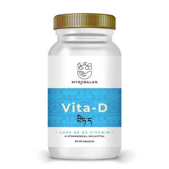 Vita-D D3 vitamin+K1+K2+Shilajit - 60db