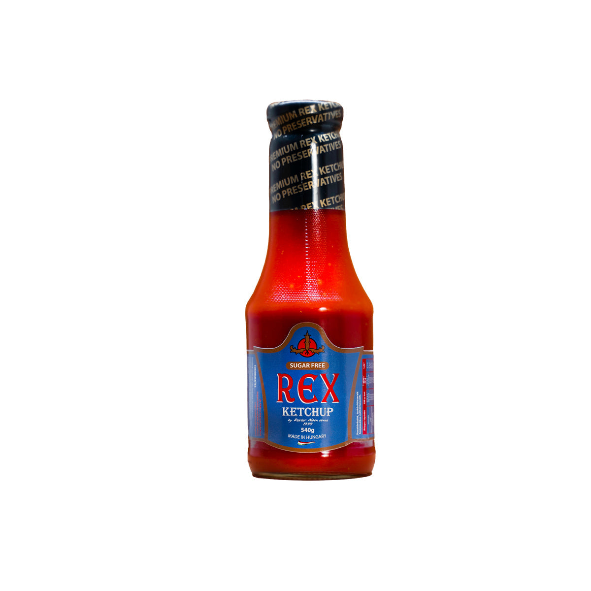 Ketchup-Cukormentes-540g