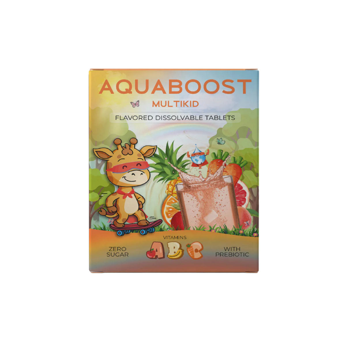 Aquaboost Multikid funkcionális ital tabletta - 40g