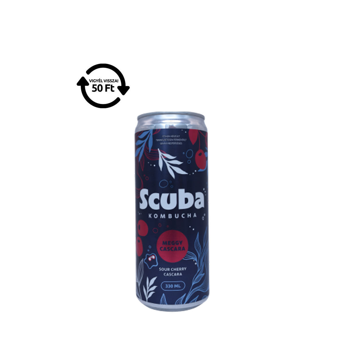 Scuba Kombucha Meggy-Cascara - 330 ml DRS