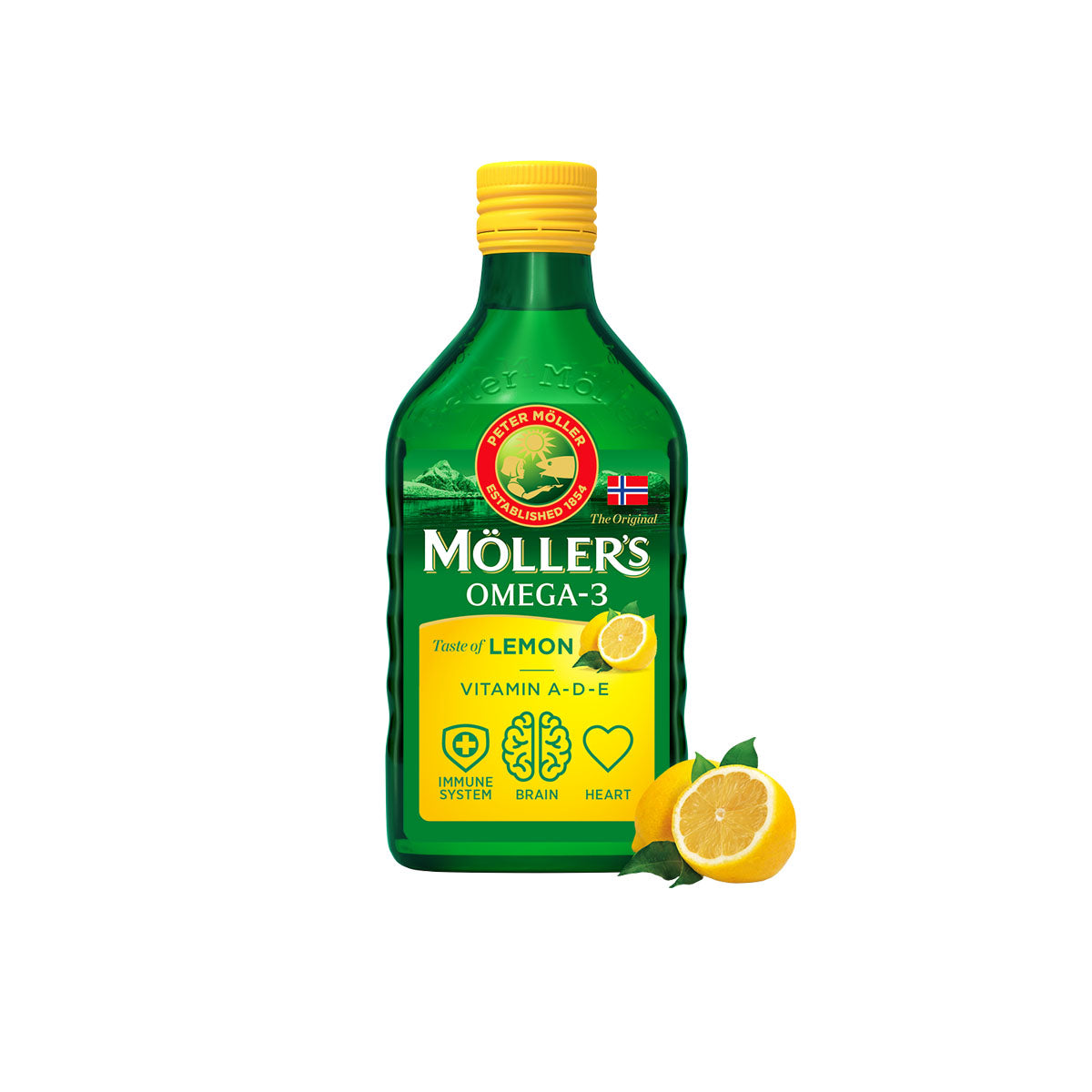 Möller's Citrom ízű halolaj - 250ml