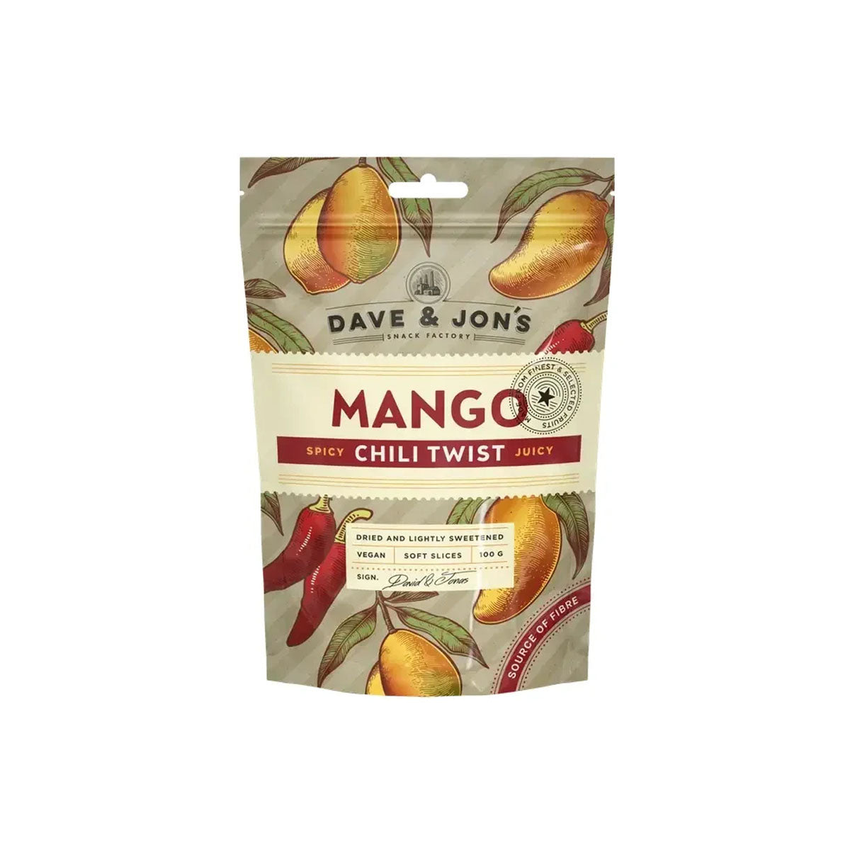 szárított mangó chilivel - 100 g