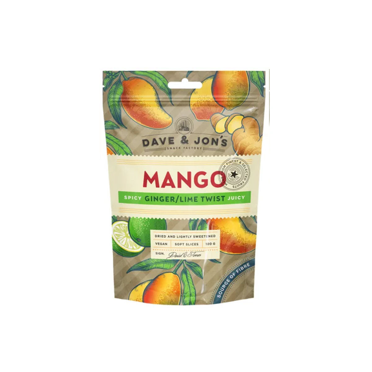 mango gyömbér lime twist - 100 g