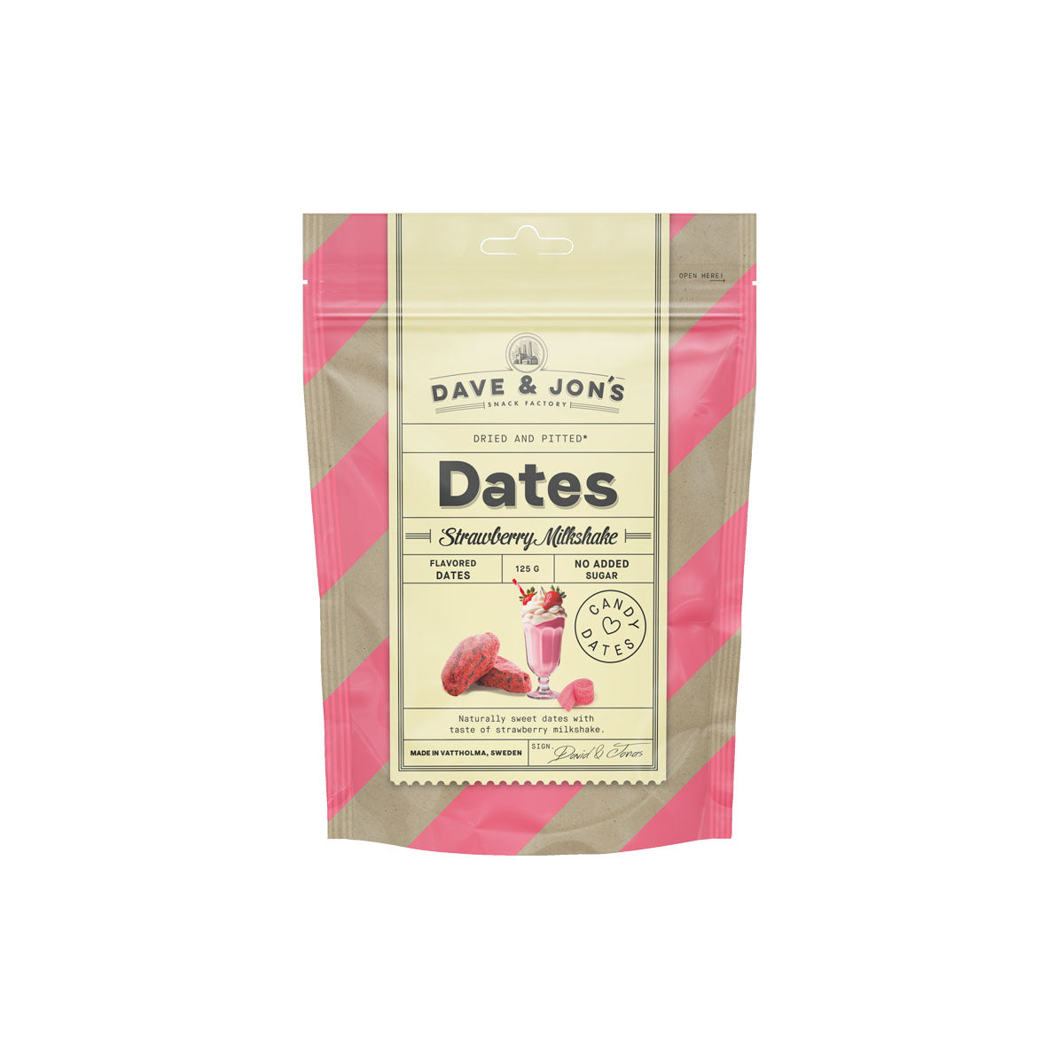 dates strawberry milkshake mag nélkül