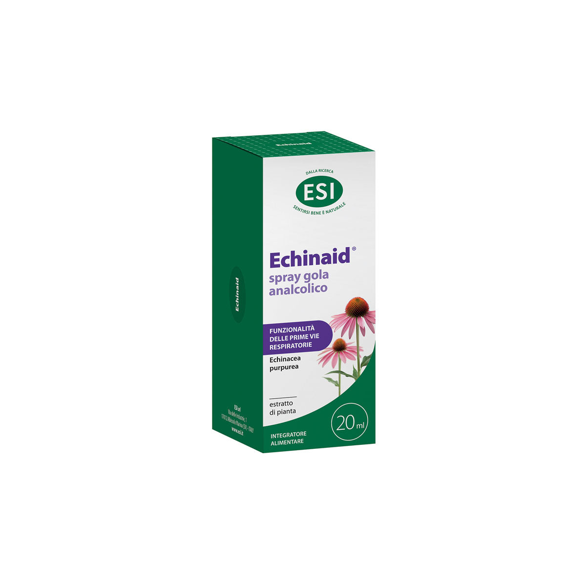 Torokspray alkoholmentes Kasvirág - 20ml