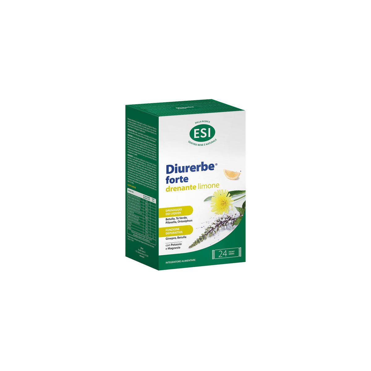 Diurerbe Forte Pocket Drink – Citrom 24×20 ml