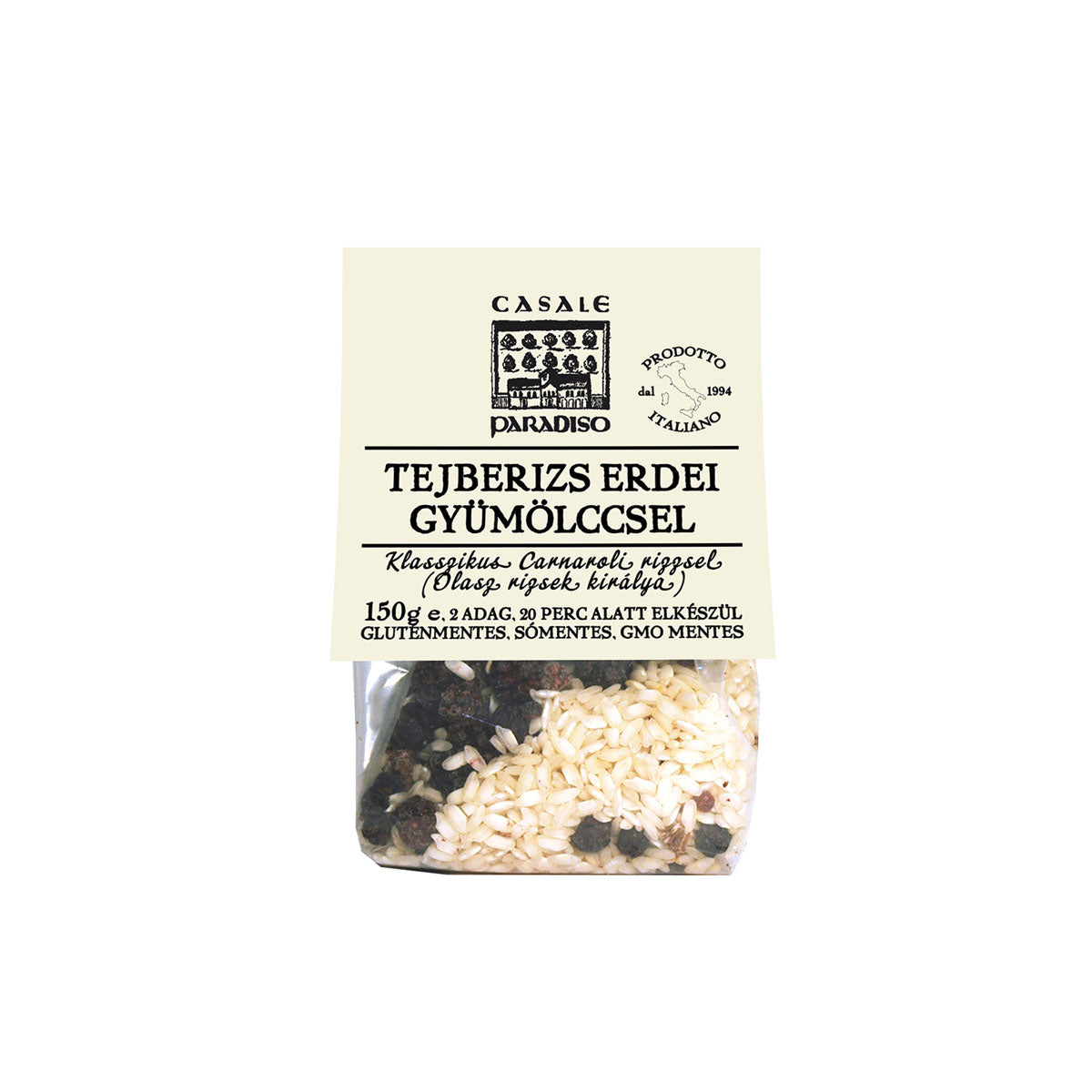 Tejberizs Erdei Gyümölccsel - 150g