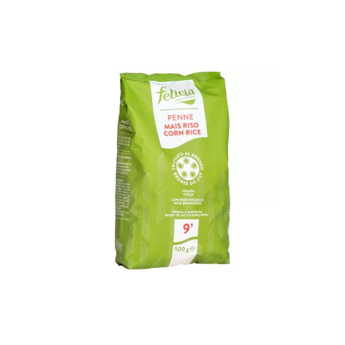 bio GM tészta kukorica-rizs penne - 500g