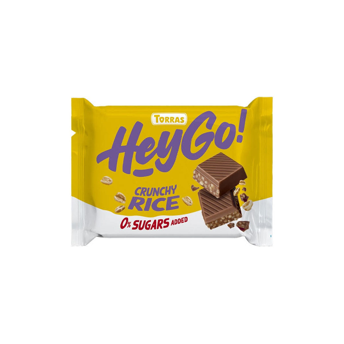 TR No sug.add. 23HEYGO! tejcsokoládé rizzsel - 60g