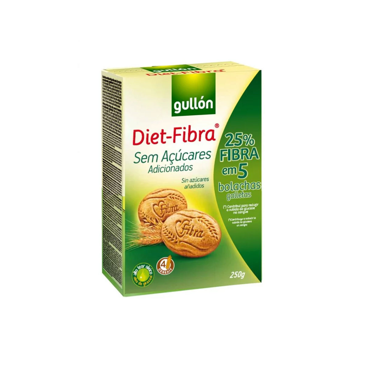 Fibra Rostdús cukormentes keksz - 250g