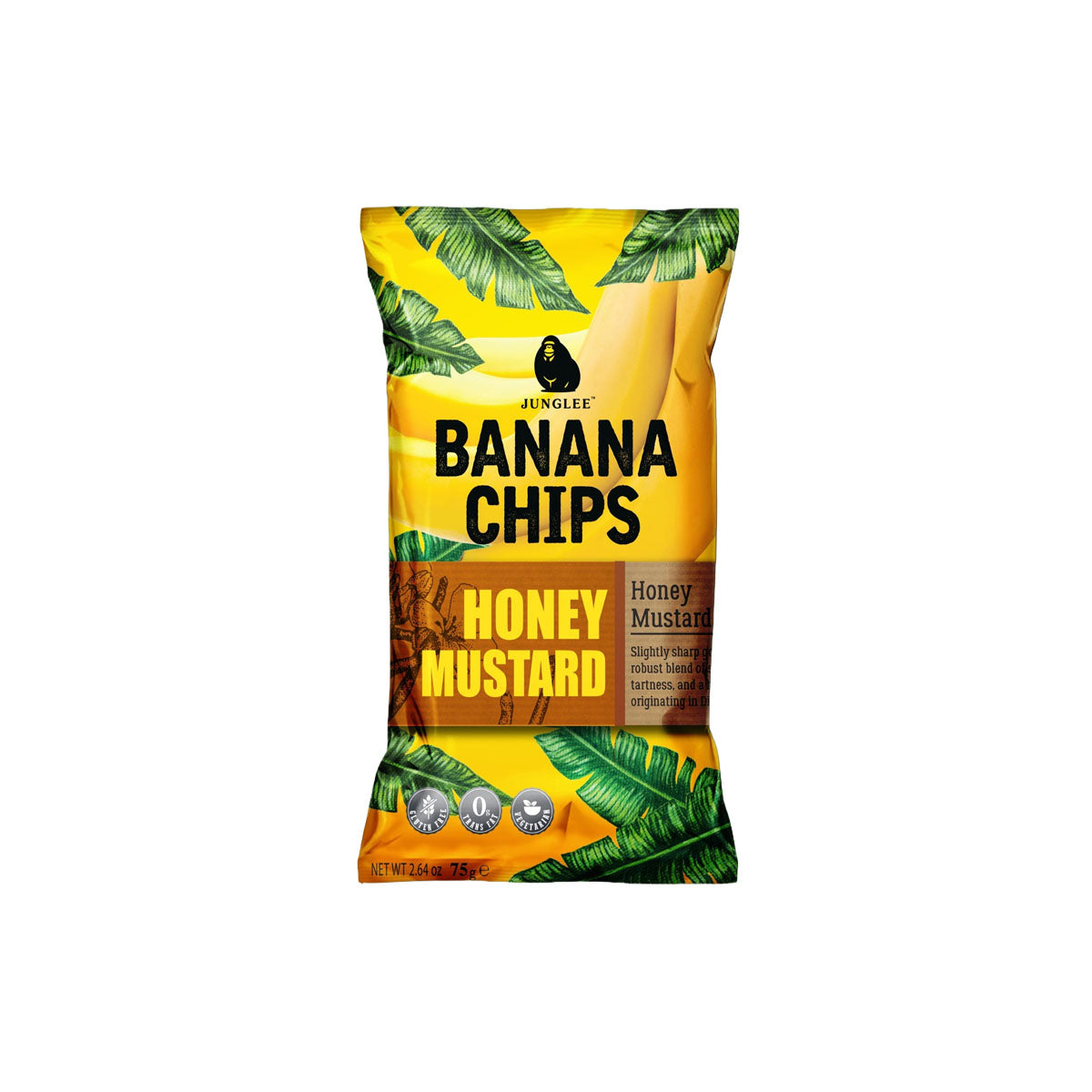 Junglee Jack Banán Chips mézes-mustáros - 75g