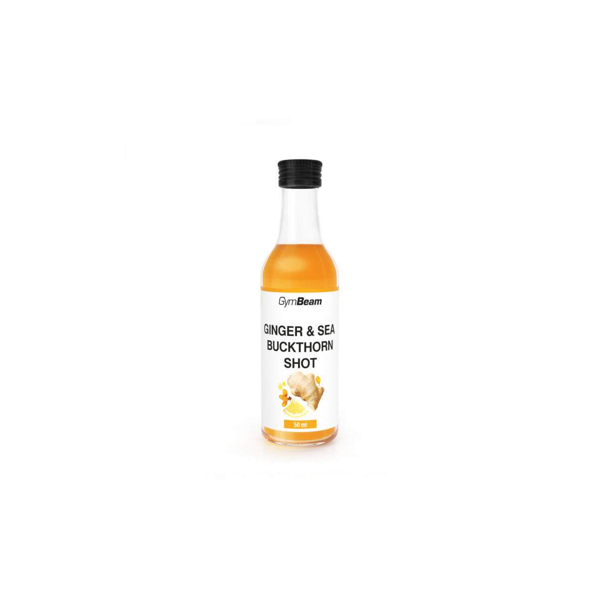 GymBeam Gyömbér és Homoktövis Shot - 50 ml