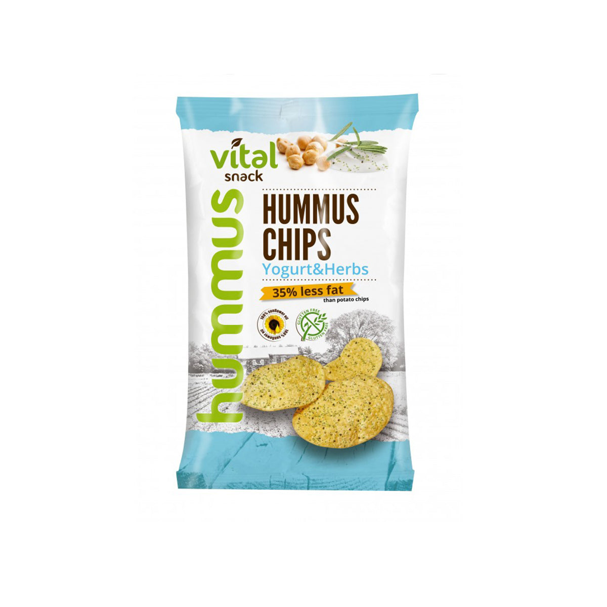 Hummus Chips Joghurt-zöldfűszer Gm - 65g