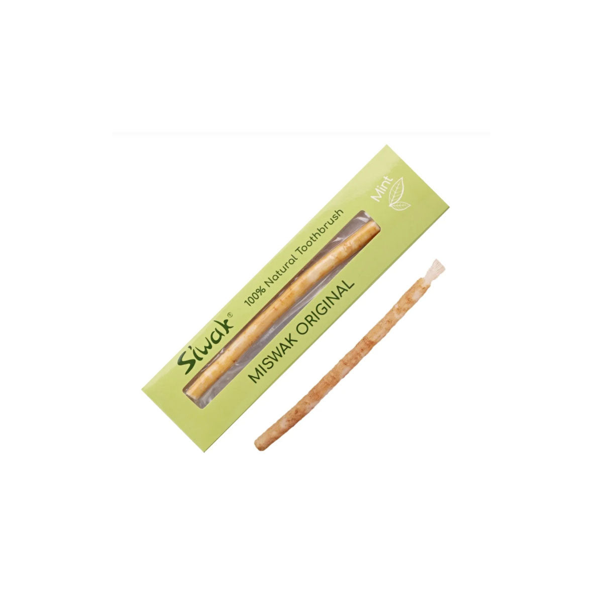 Siwak Természetes Fogkefe - Menta, DB