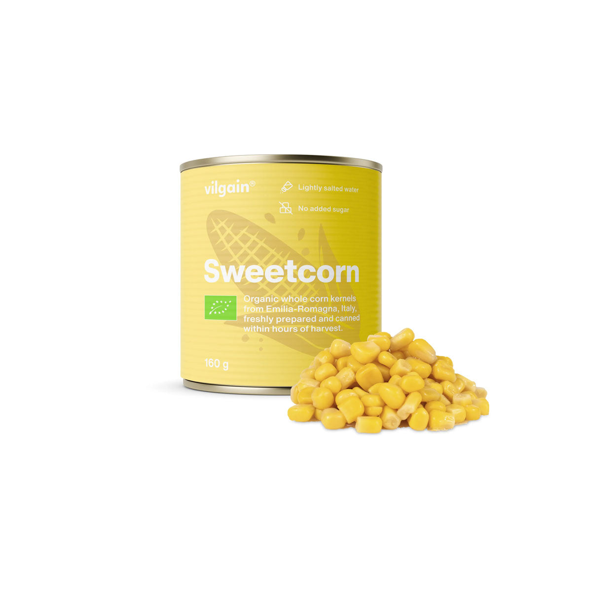 Vilgain Bio Csemegekukorica - 160g