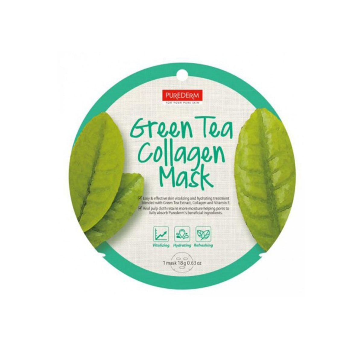 Zold-teas-kollagenes-fatyolmaszk-1db