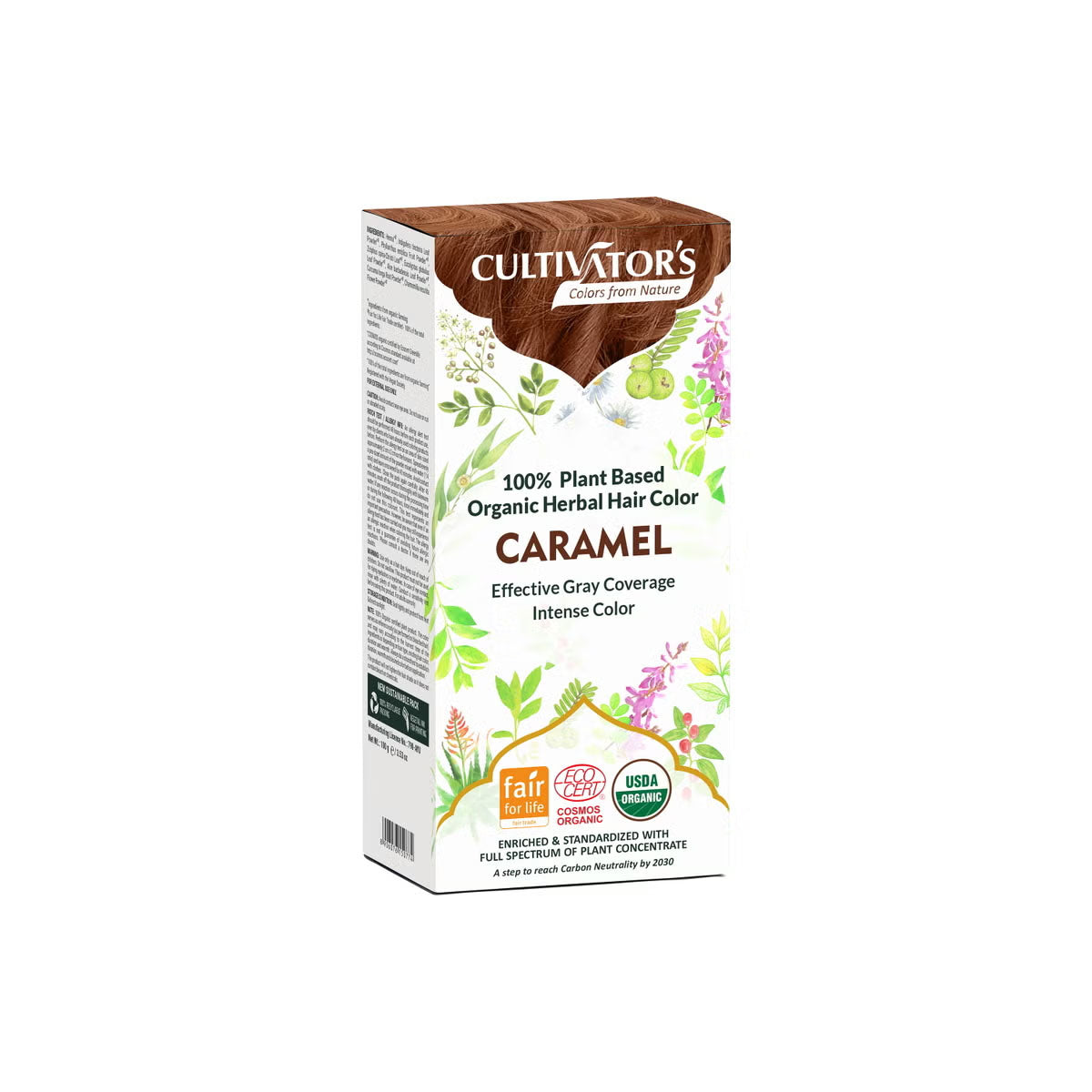 Cultivators bio növényi hajfesték karamell - 100 g