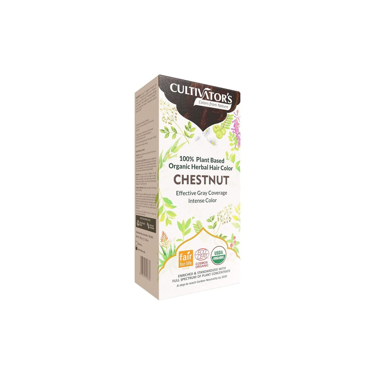 Cultivators bio növényi hajfesték gesztenye - 100 g