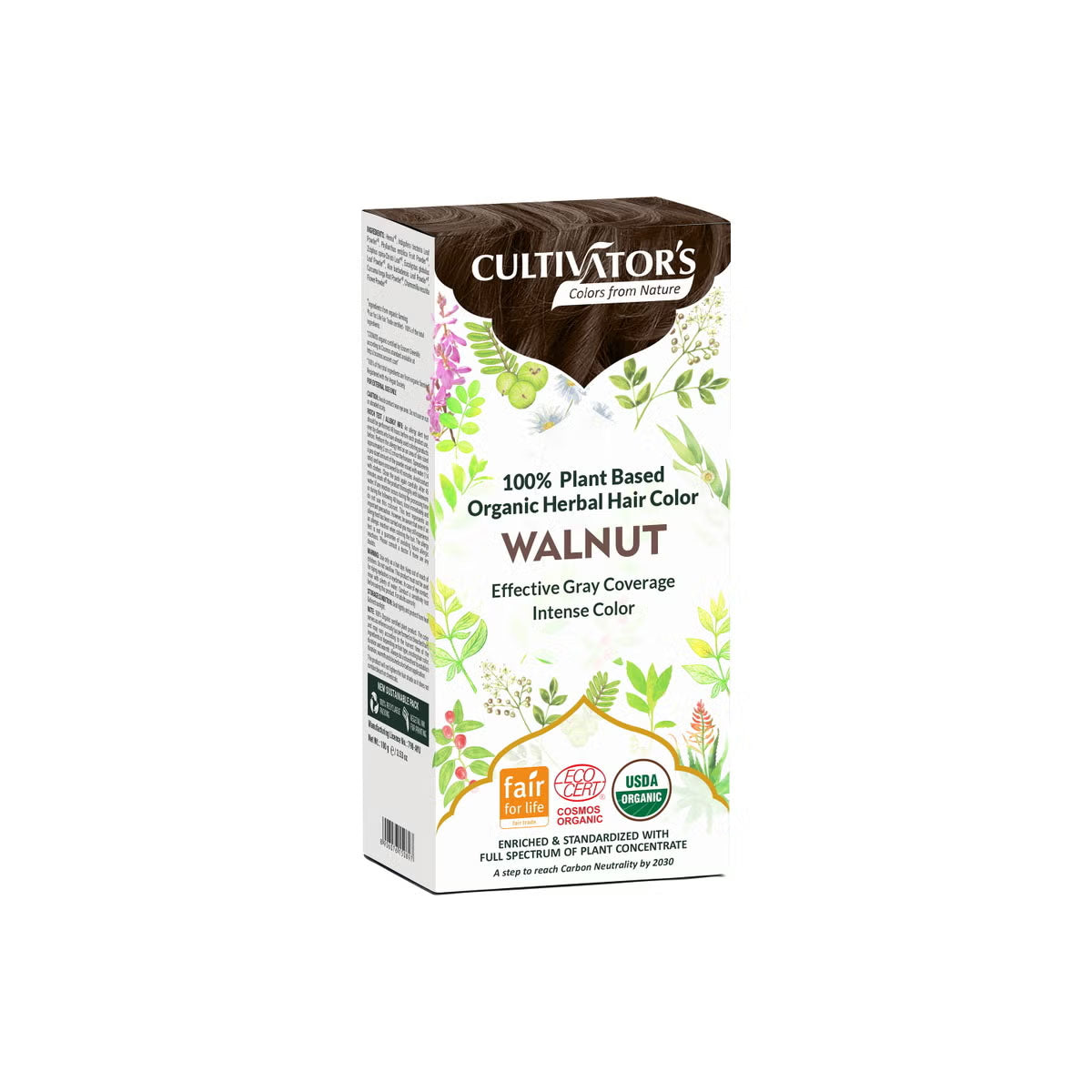Cultivators bio növényi hajfesték dió - 100g