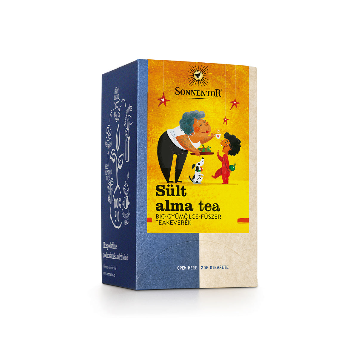 Sonnentor Sült alma tea filteres - bio - 18db