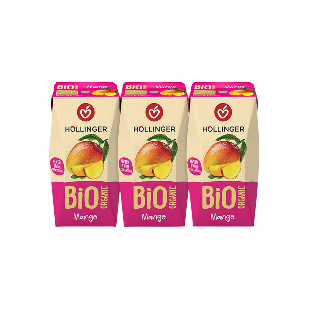 Bio gyümölcsital mangó 3x200 ml