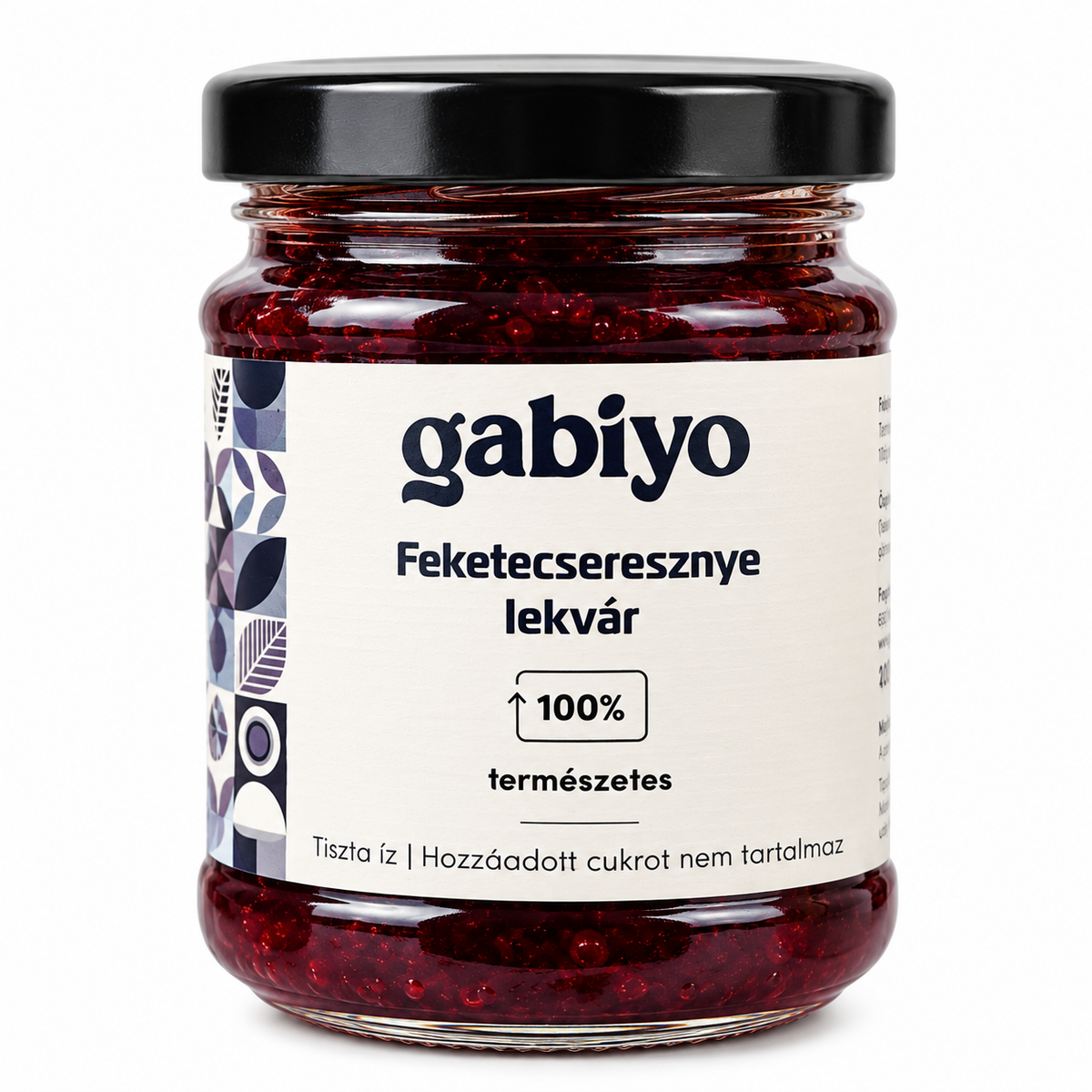 Gabiyo feketecseresznye lekvár – 200 g