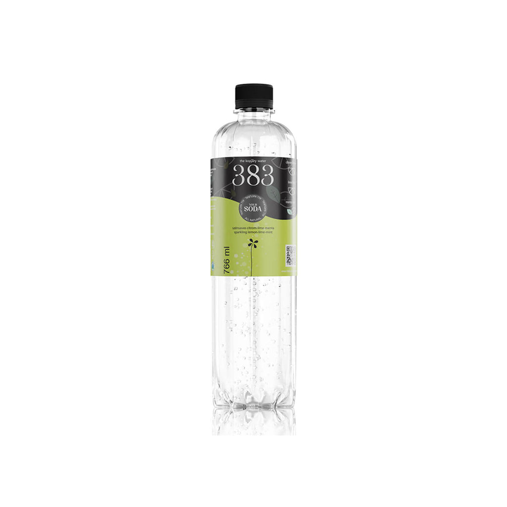 Citrom-lime-menta ízesített, szénsavas ásványvíz - 766ml